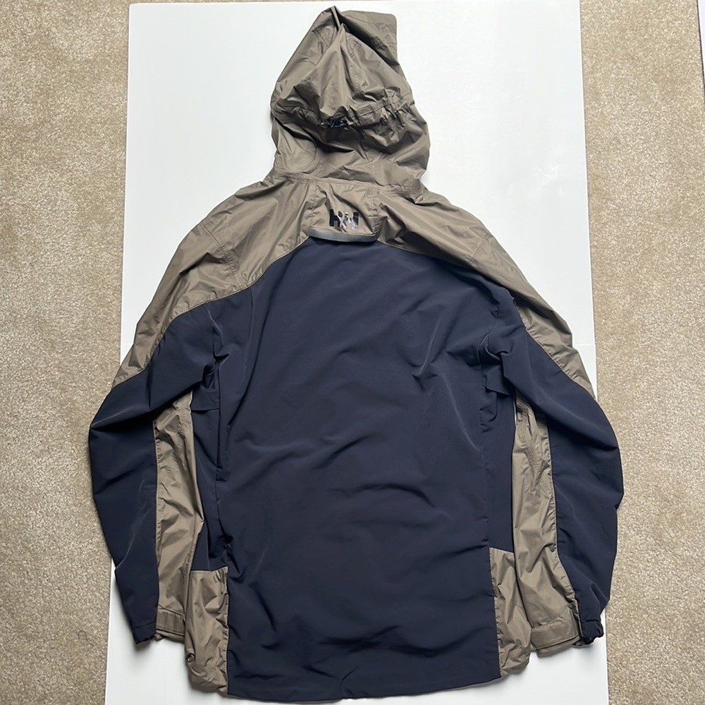 Navy/Tan Helly Hansen Rain Jacket - image 3